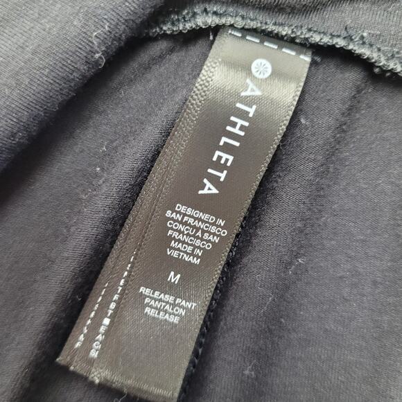 Athleta release pants black tulip hem harem twist black - Picture 4 of 6